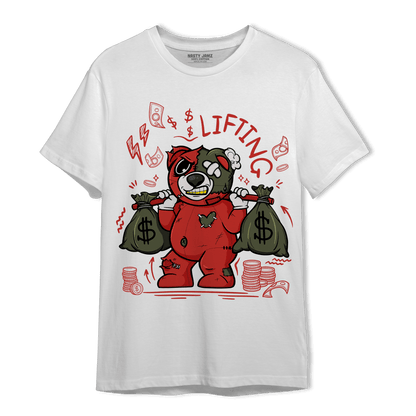 Dunk Low Mystic Red T Shirt Match Money Lifting BER - NastyJamz