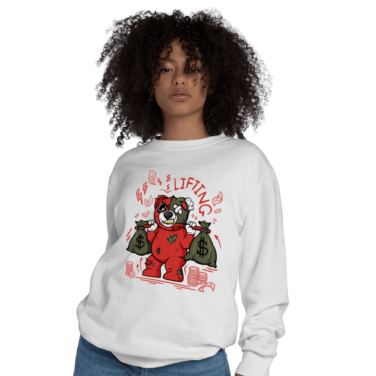 Dunk Low Mystic Red Sweatshirt Match Money Lifting BER - NastyJamz