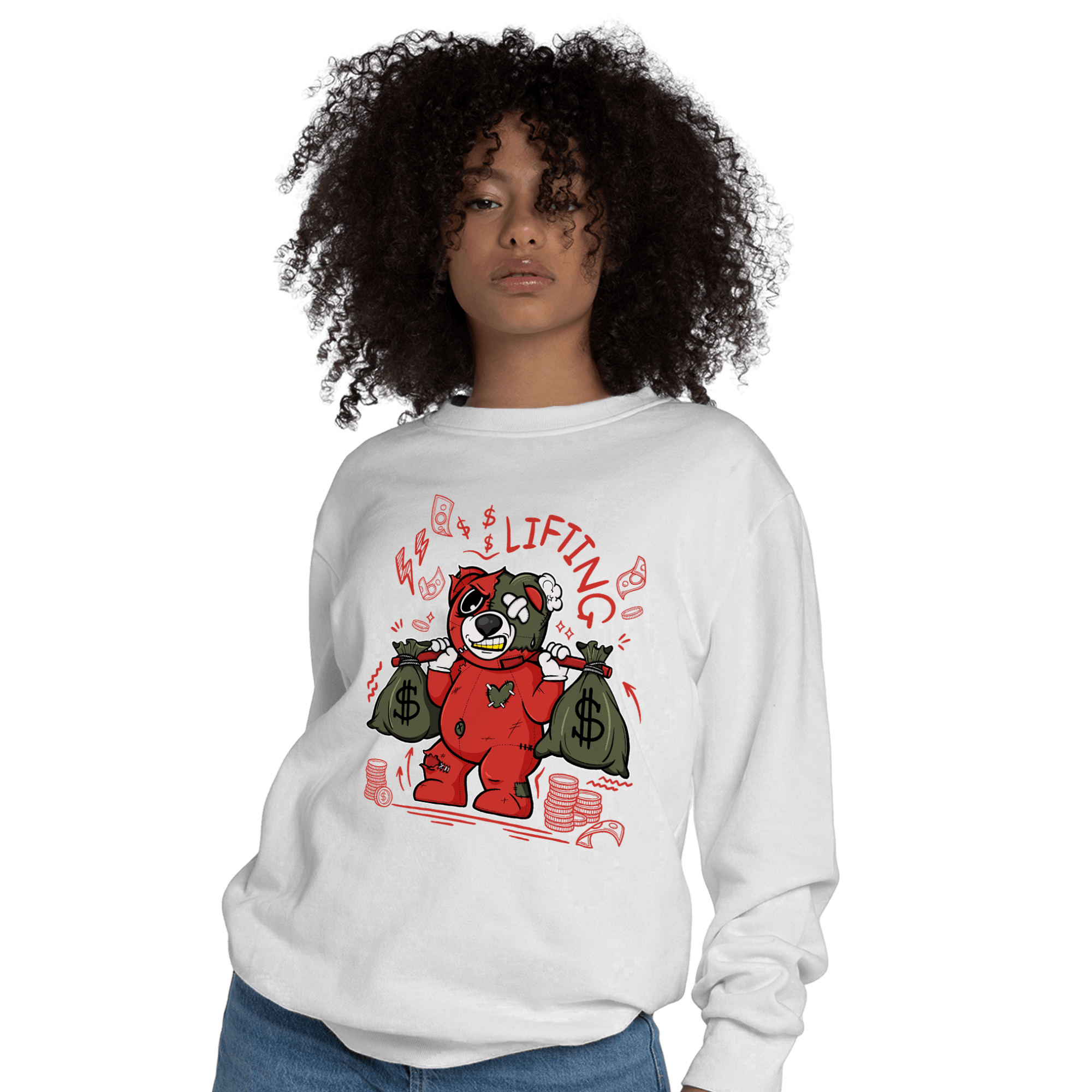 Dunk Low Mystic Red Sweatshirt Match Money Lifting BER - NastyJamz