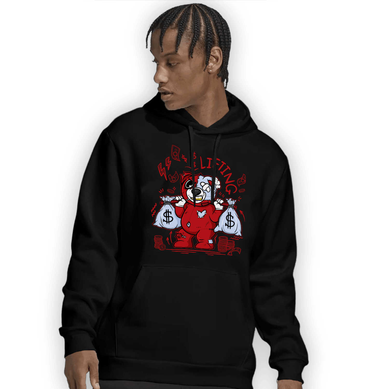 Cherry 11s Hoodie Match Money Lifting BER - NastyJamz
