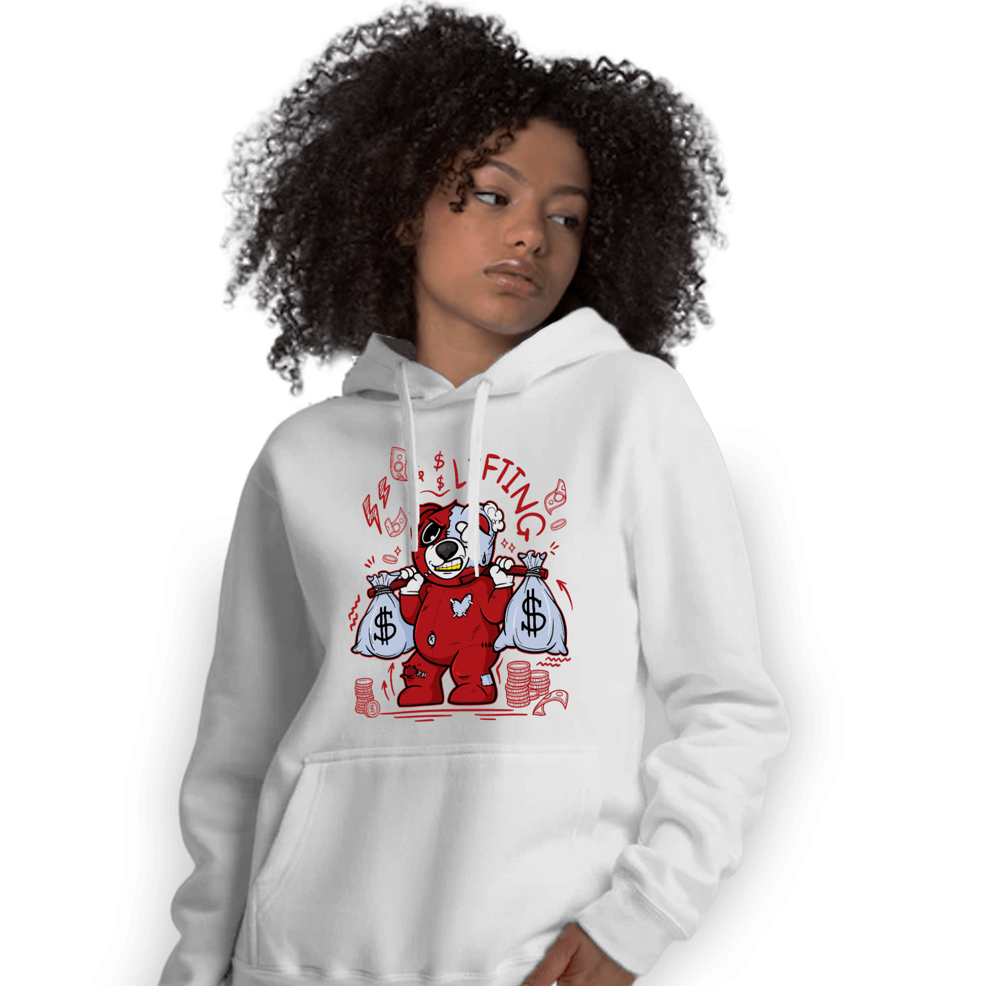 Cherry 11s Hoodie Match Money Lifting BER - NastyJamz