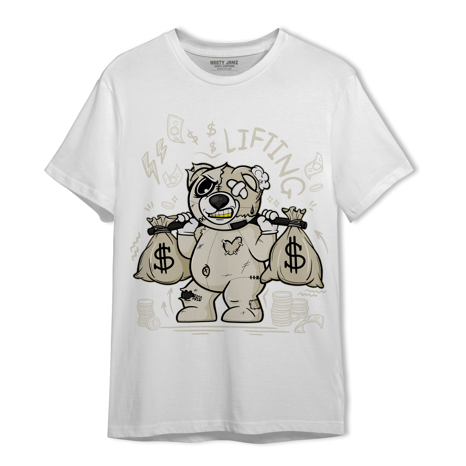 Gratitude 11s T Shirt Match Money Lifting BER - NastyJamz