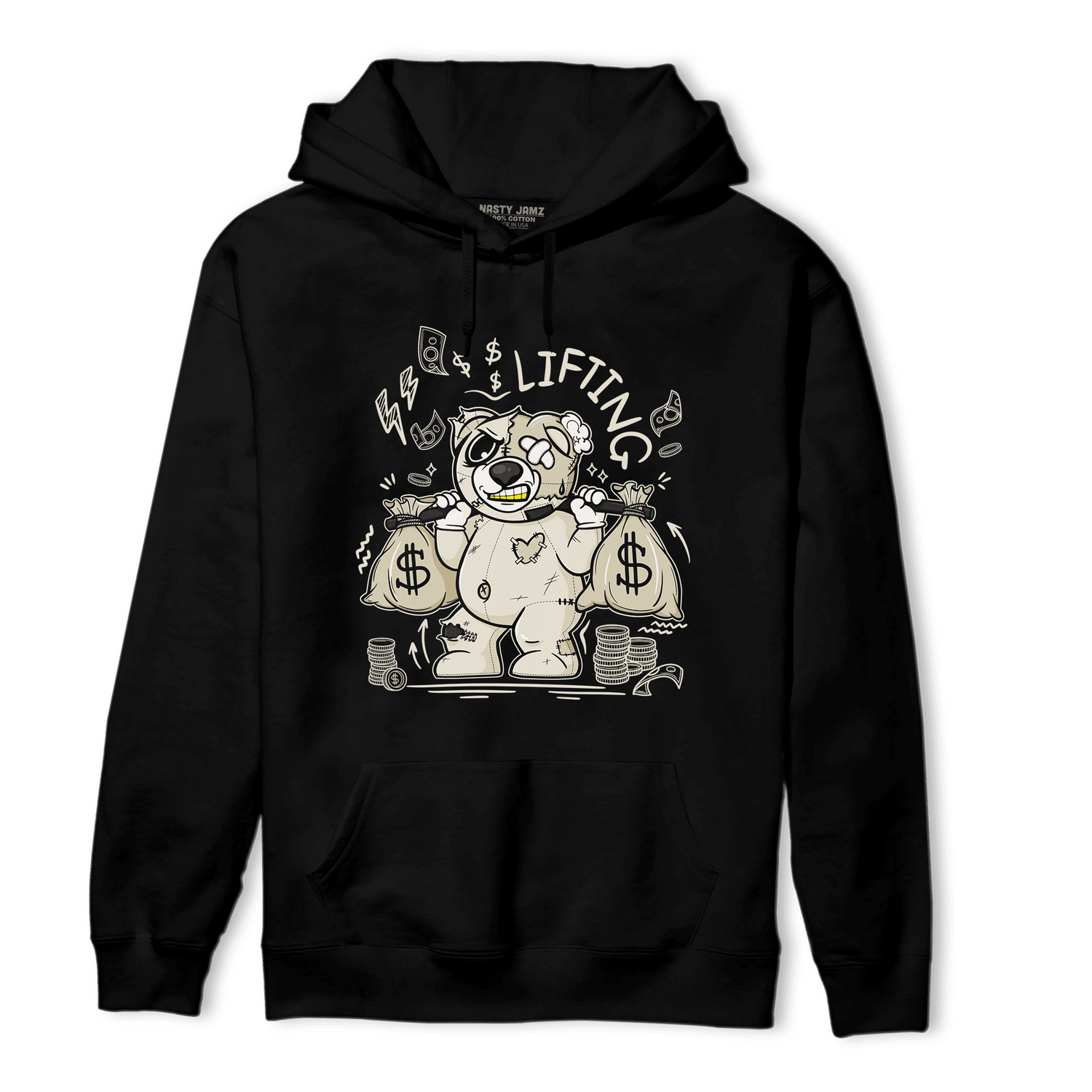 Gratitude 11s Hoodie Match Money Lifting BER - NastyJamz