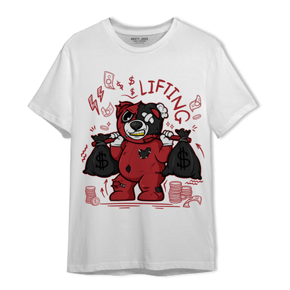 Cherry 12s T Shirt Match Money Lifting BER - NastyJamz