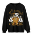 Wheat 13s Sweatshirt Match Money Lifting BER - NastyJamz