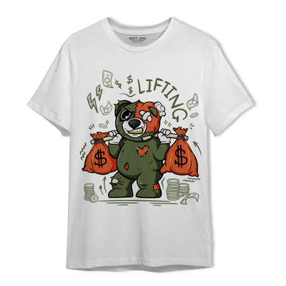 High OG Celadon 1s T Shirt Match Money Lifting BER - NastyJamz