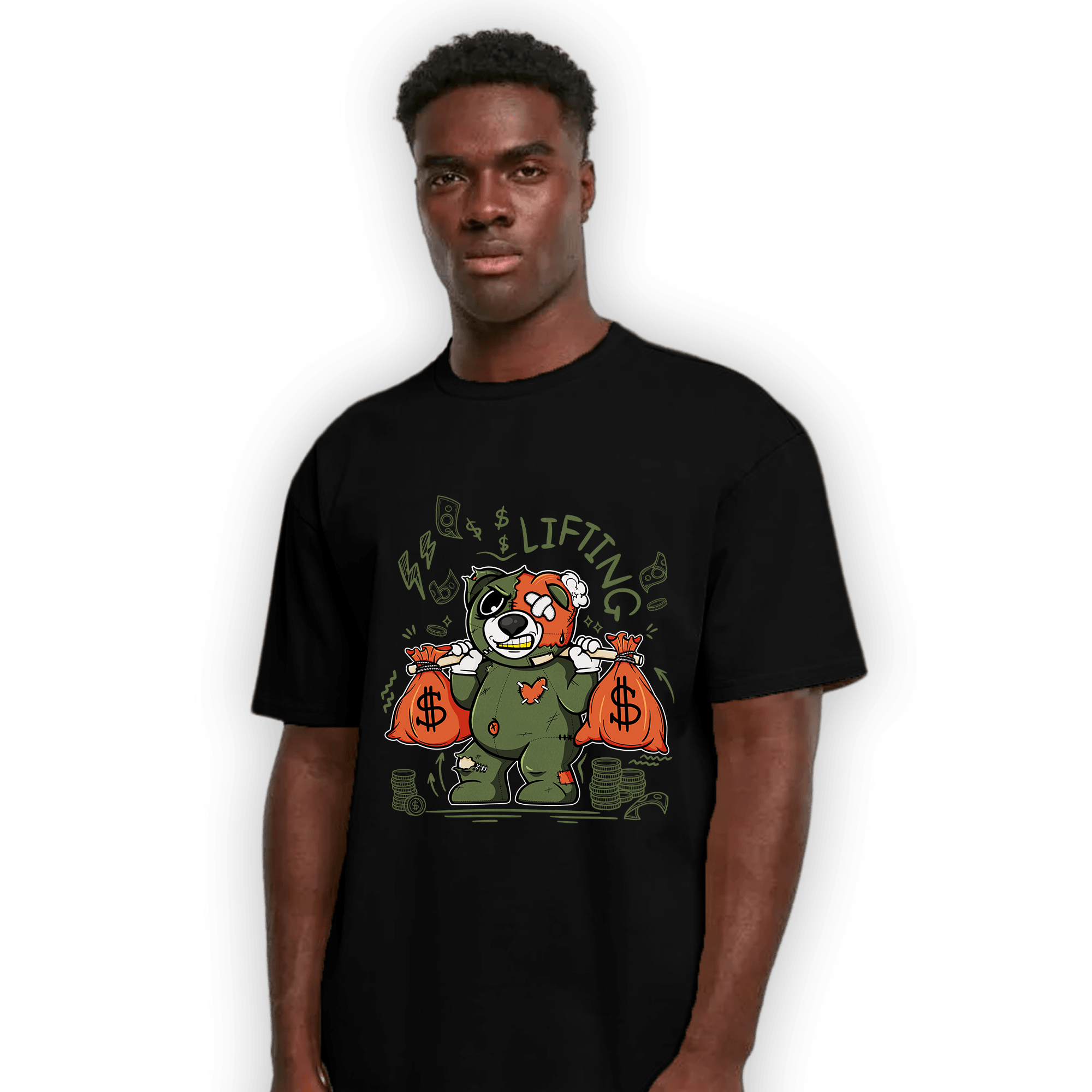 High OG Celadon 1s T Shirt Match Money Lifting BER - NastyJamz