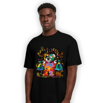 Mid GS Six Championships 1s T Shirt Match Money Lifting BER - NastyJamz