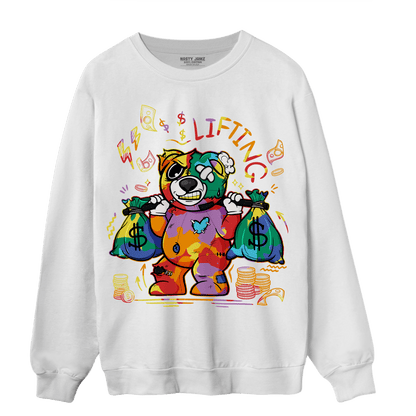 Mid GS Six Championships 1s Sweatshirt Match Money Lifting BER - NastyJamz