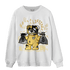 Mid SE Black Gold 1s Sweatshirt Match Money Lifting BER - NastyJamz