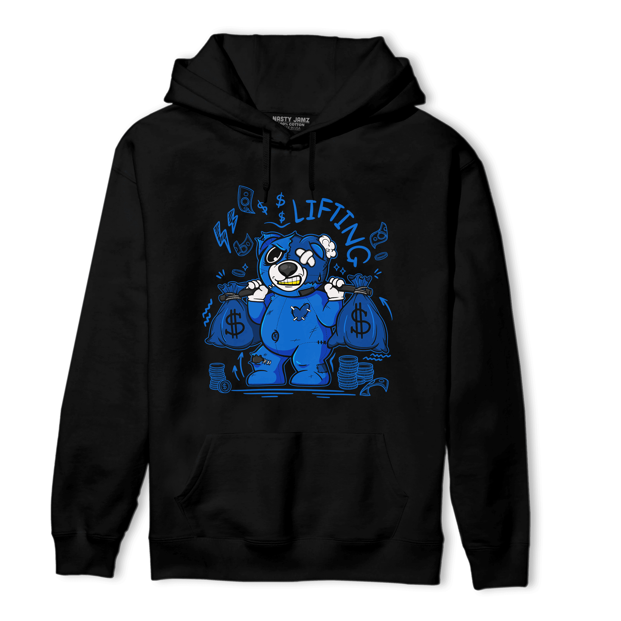 Royal Reimagined 1s Hoodie Match Money Lifting BER - NastyJamz