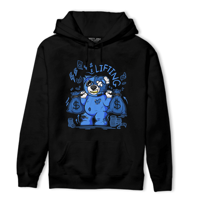 University Blue Toe 1s Hoodie Match Money Lifting BER - NastyJamz
