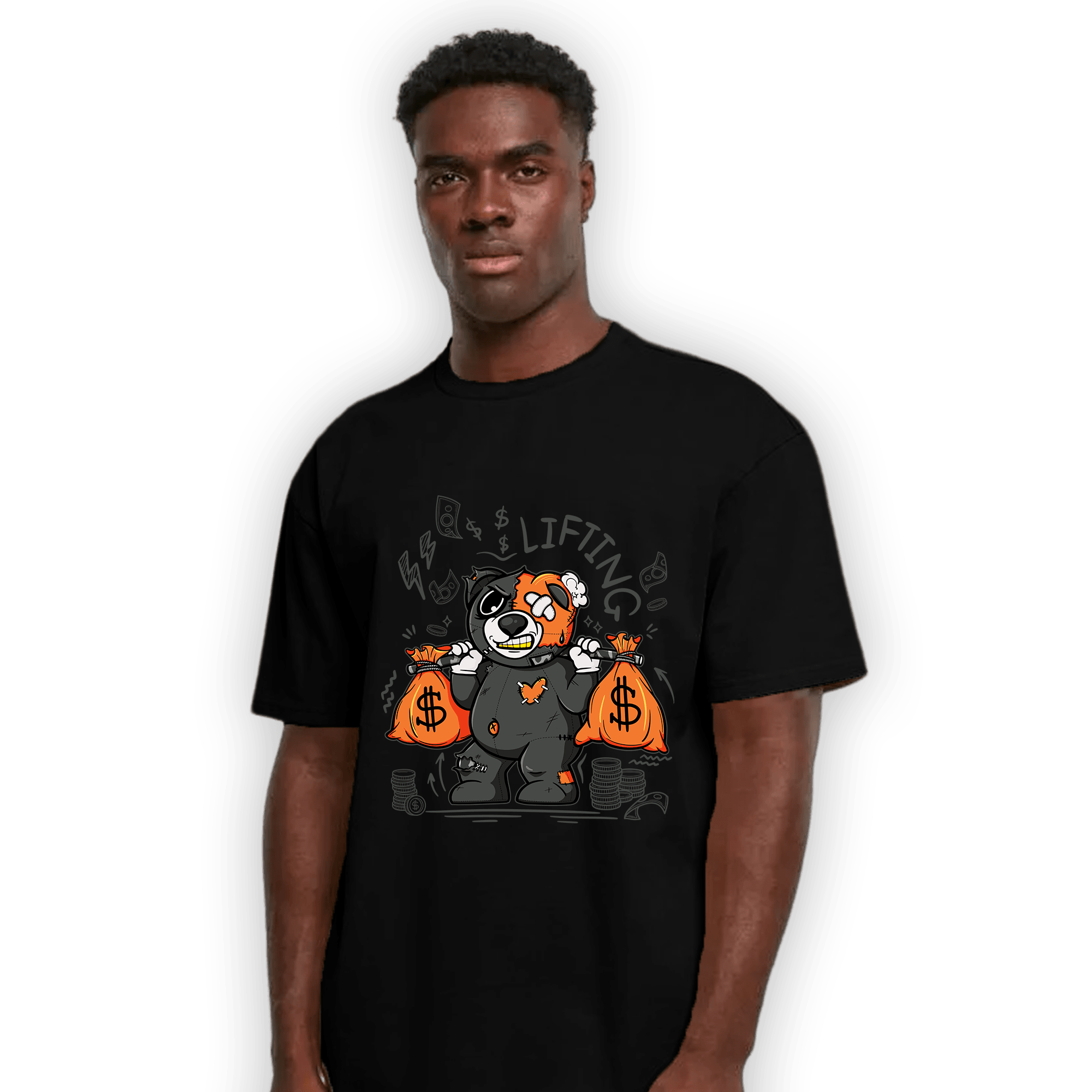 Fear Pack 3s T Shirt Match Money Lifting BER - NastyJamz