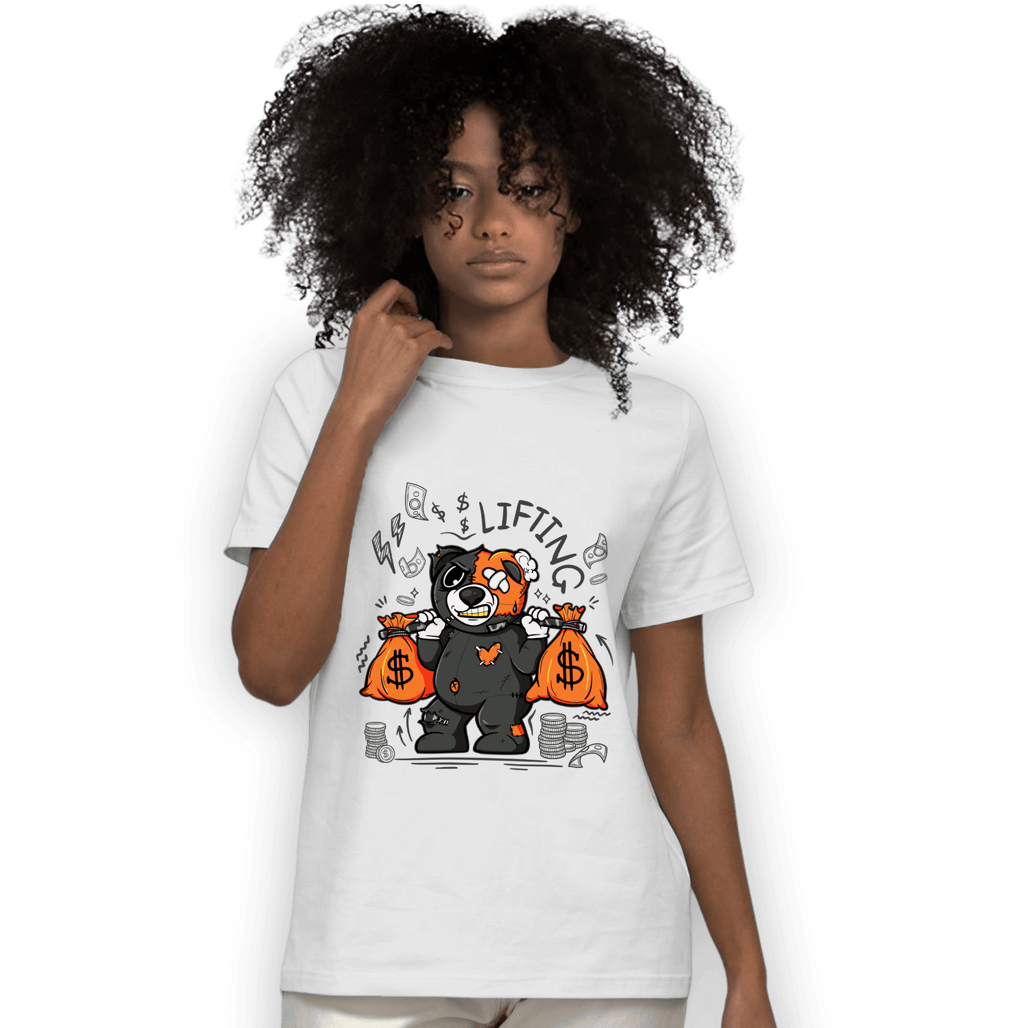 Fear Pack 3s T Shirt Match Money Lifting BER - NastyJamz