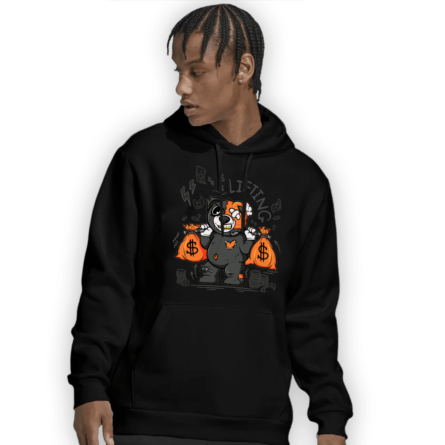 Fear Pack 3s Hoodie Match Money Lifting BER - NastyJamz