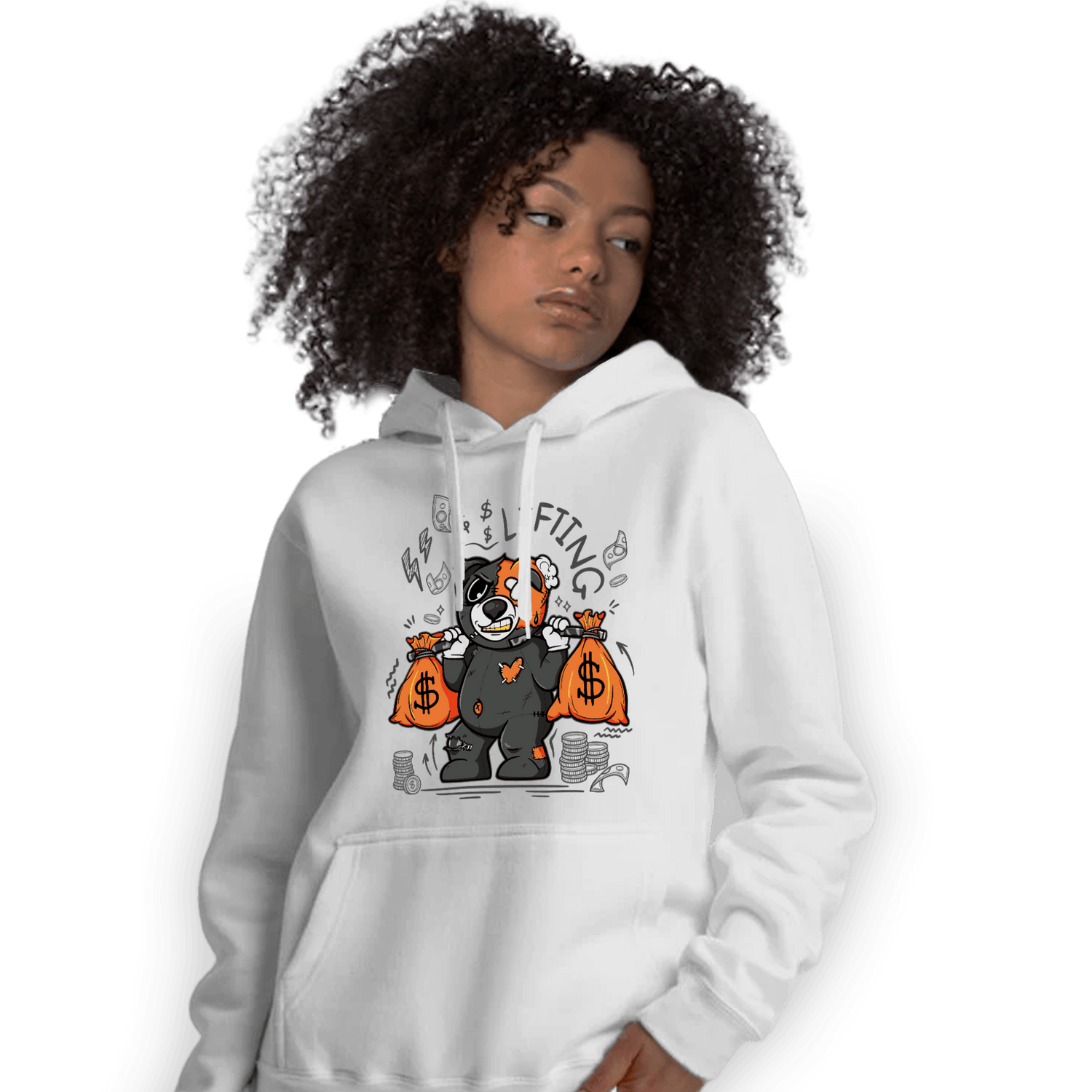 Fear Pack 3s Hoodie Match Money Lifting BER - NastyJamz