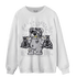 Off Noir 3s Sweatshirt Match Money Lifting BER - NastyJamz