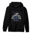 White Navy 3s Hoodie Match Money Lifting BER - NastyJamz