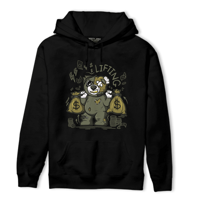 SE Craft Medium Olive 4s Hoodie Match Money Lifting BER - NastyJamz