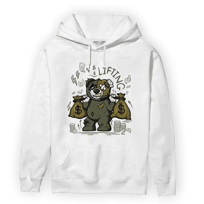 SE Craft Medium Olive 4s Hoodie Match Money Lifting BER - NastyJamz