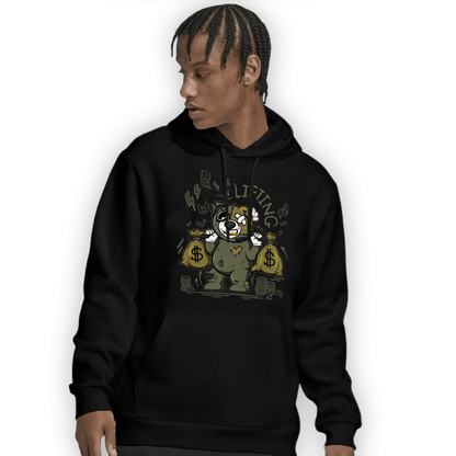 SE Craft Medium Olive 4s Hoodie Match Money Lifting BER - NastyJamz