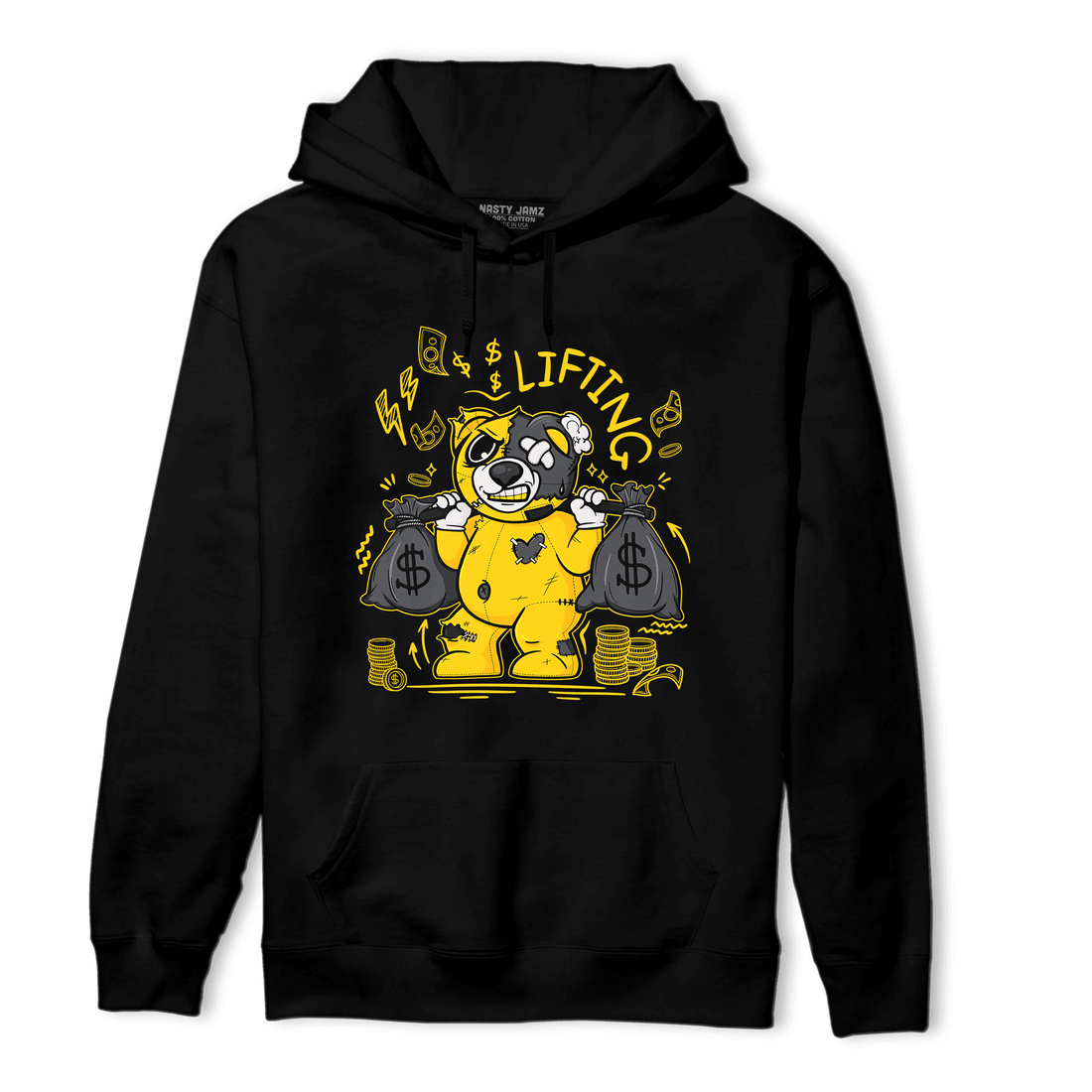 Thunder 4s Hoodie Match Money Lifting BER - NastyJamz