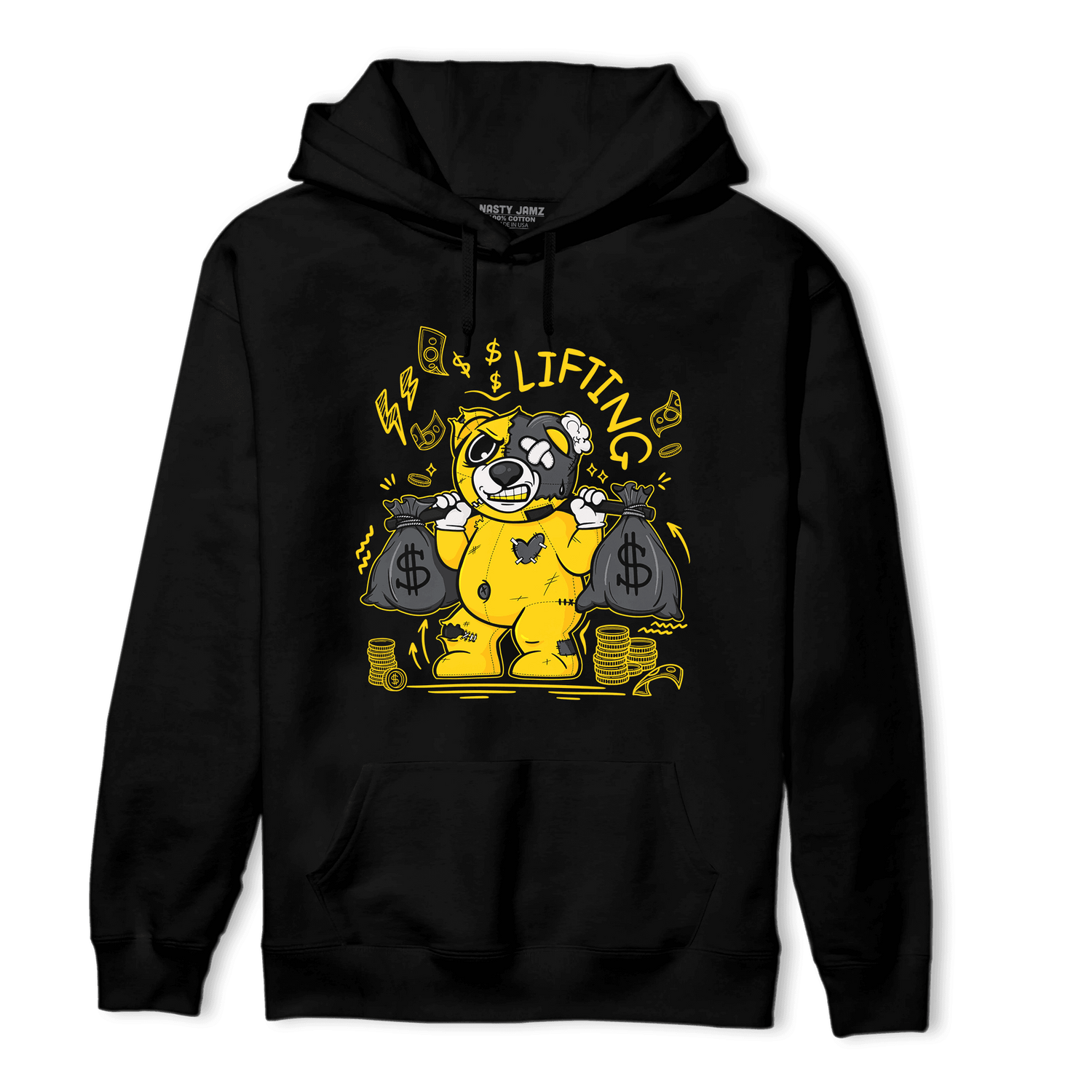 Thunder 4s Hoodie Match Money Lifting BER - NastyJamz