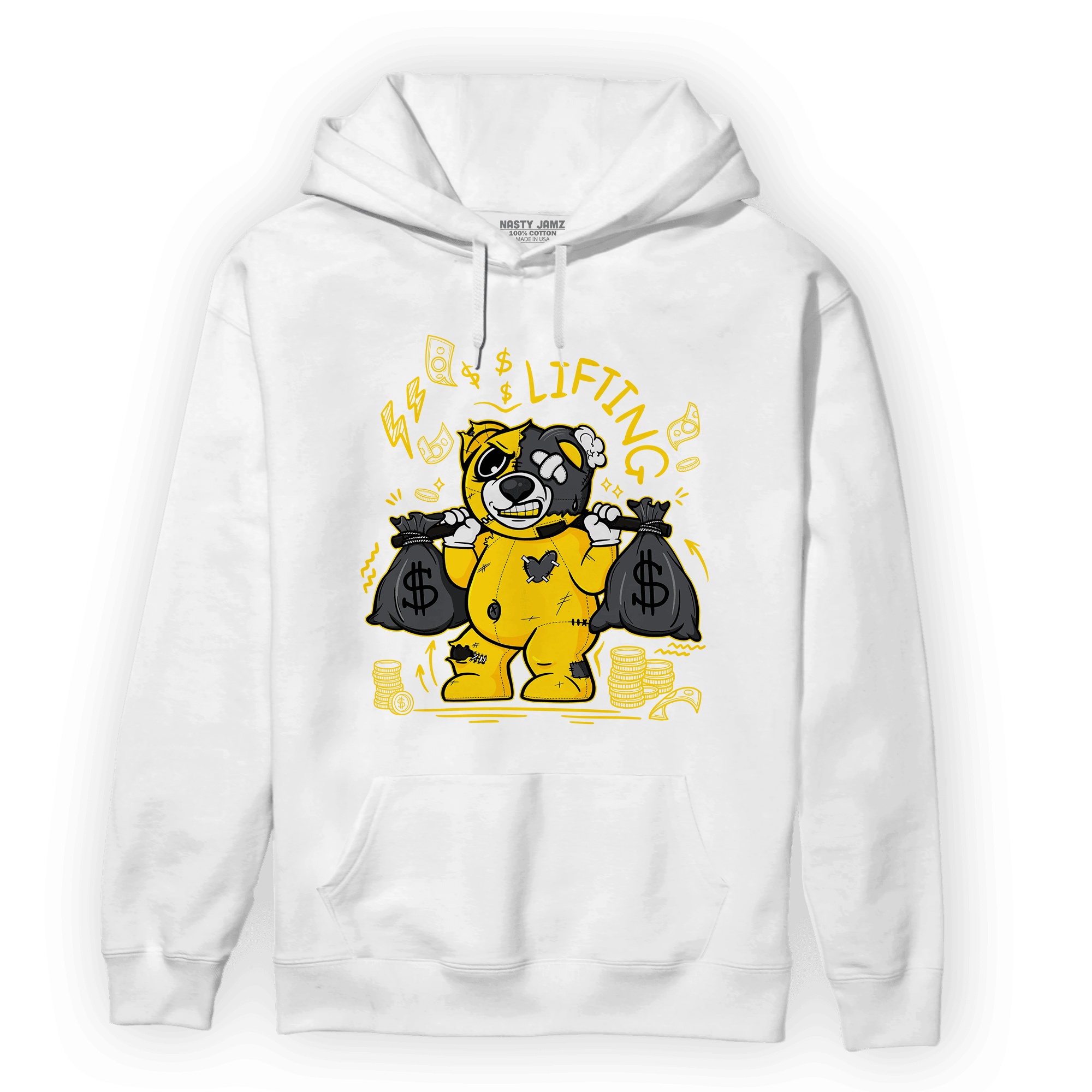 Thunder 4s Hoodie Match Money Lifting BER - NastyJamz
