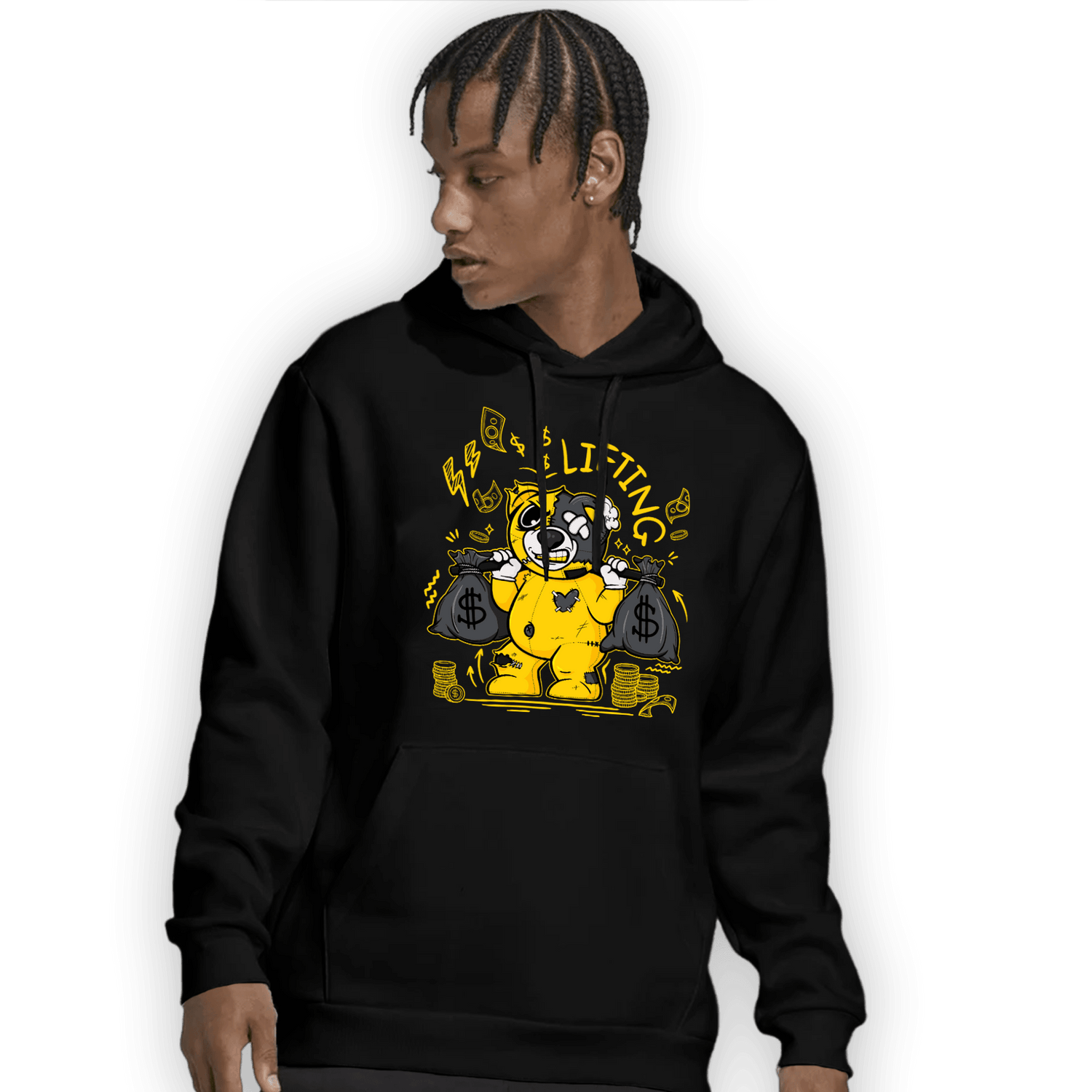 Thunder 4s Hoodie Match Money Lifting BER - NastyJamz