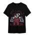 Burgundy 5s T Shirt Match Money Lifting BER - NastyJamz