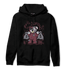 Burgundy 5s Hoodie Match Money Lifting BER - NastyJamz