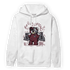 Burgundy 5s Hoodie Match Money Lifting BER - NastyJamz