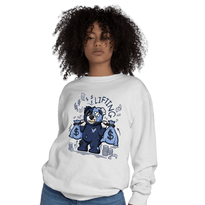 Midnight Navy 5s Sweatshirt Match Money Lifting BER - NastyJamz