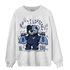 Midnight Navy 5s Sweatshirt Match Money Lifting BER - NastyJamz