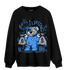 University Blue 5s Sweatshirt Match Money Lifting BER - NastyJamz