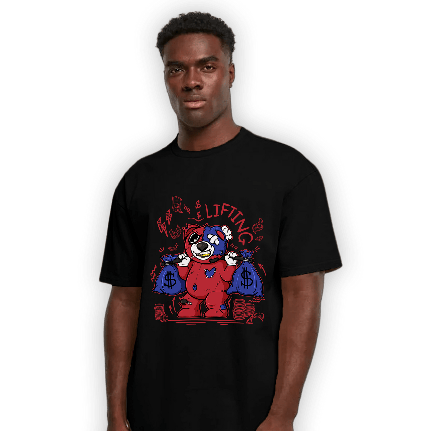 Playoffs 8s T Shirt Match Money Lifting BER - NastyJamz