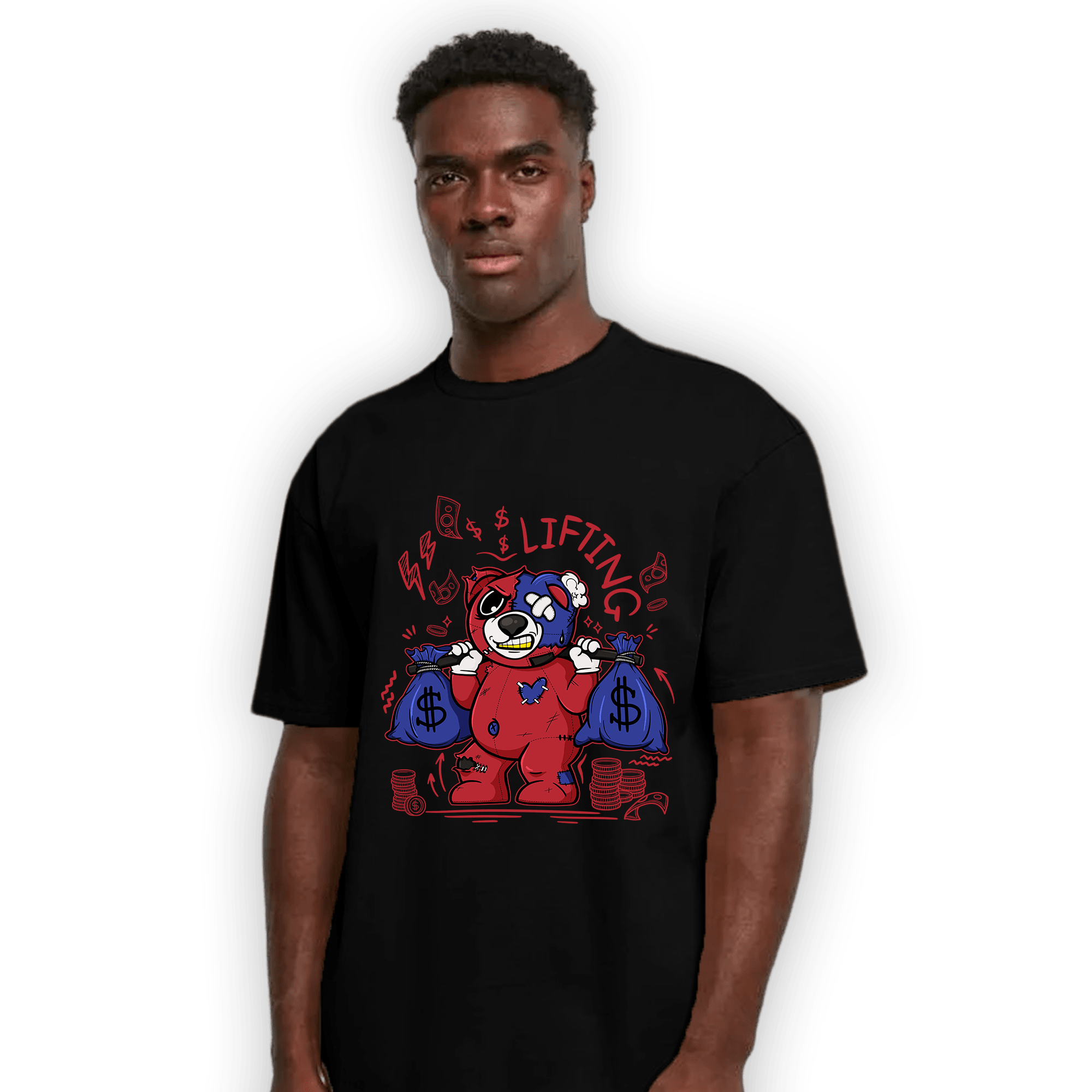 Playoffs 8s T Shirt Match Money Lifting BER - NastyJamz