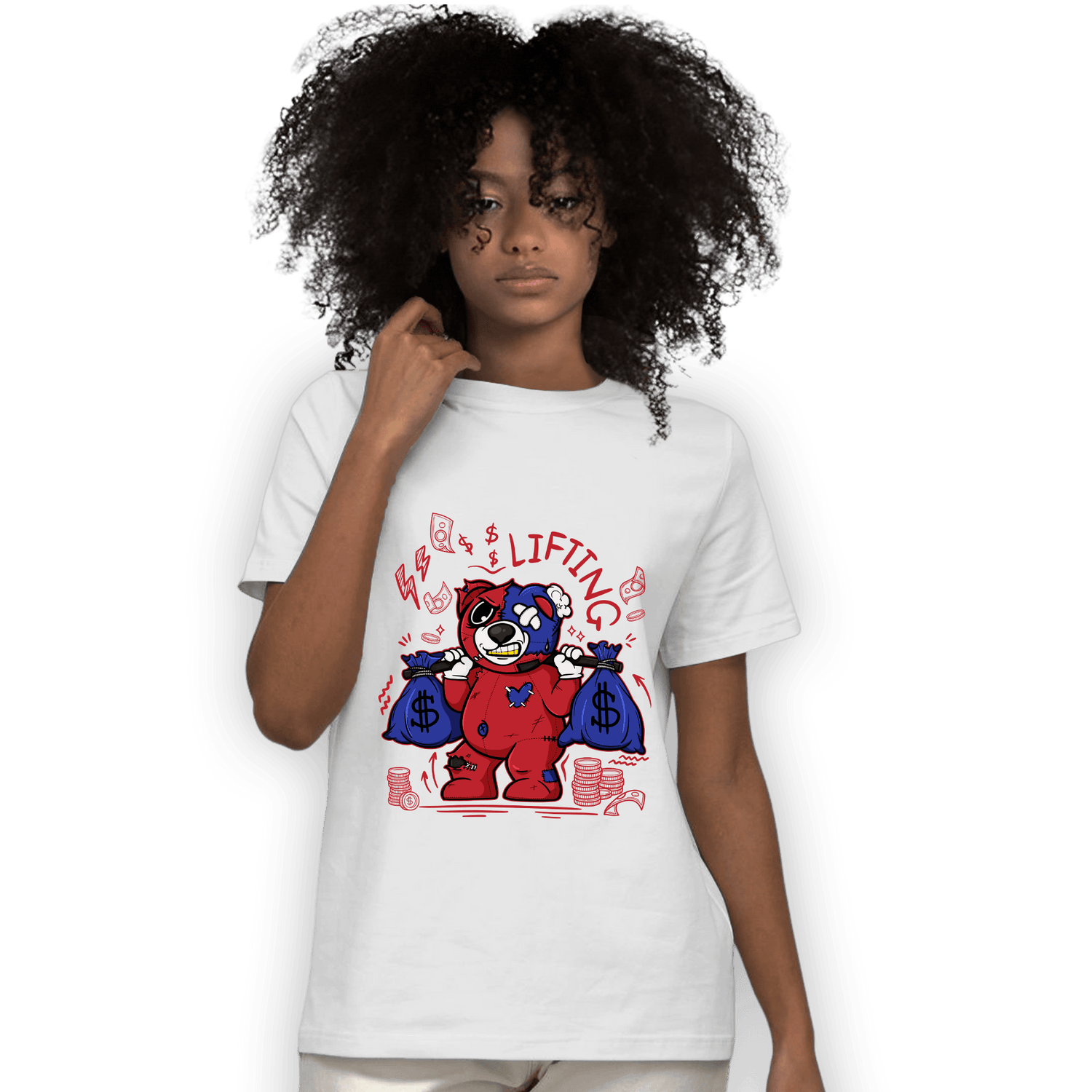 Playoffs 8s T Shirt Match Money Lifting BER - NastyJamz
