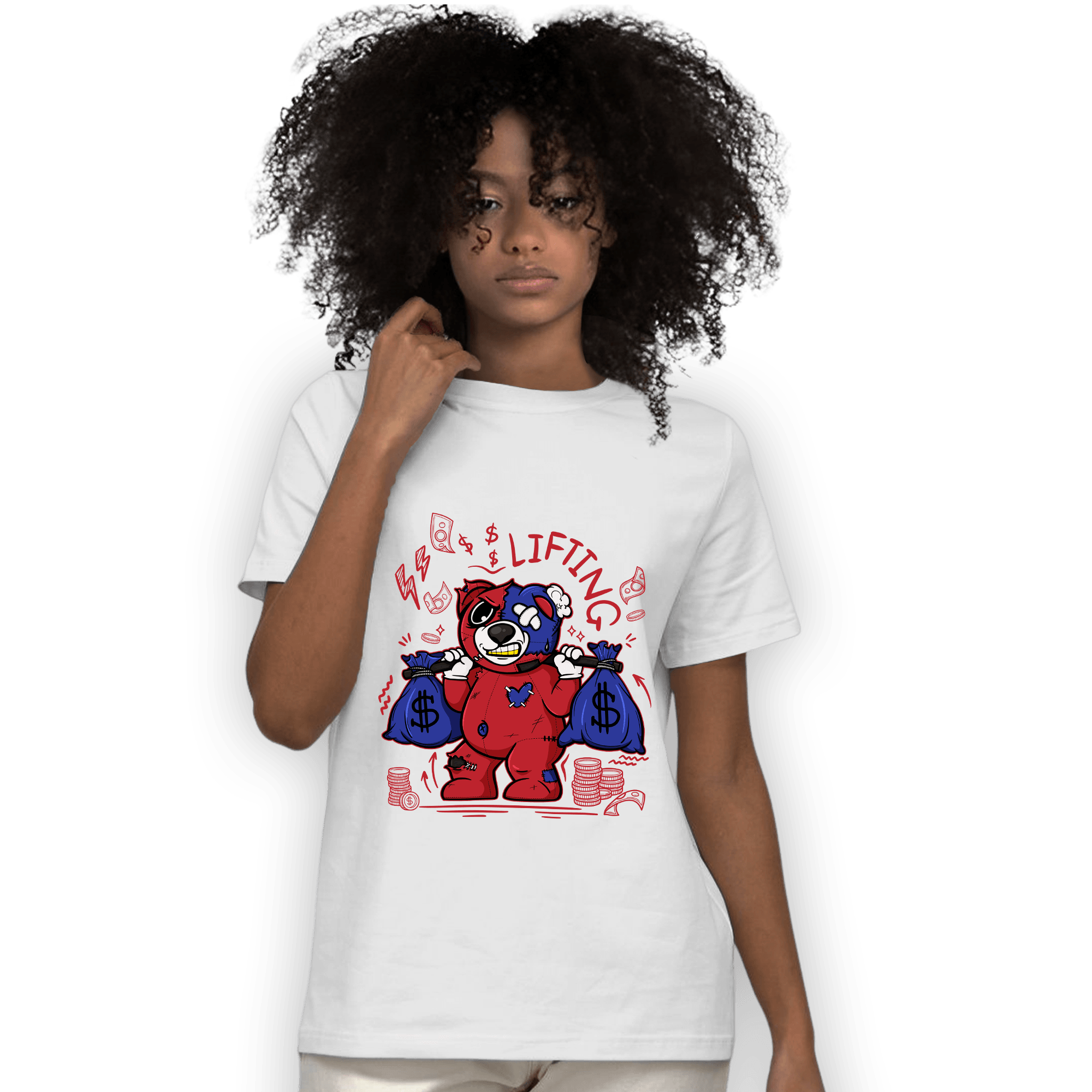 Playoffs 8s T Shirt Match Money Lifting BER - NastyJamz