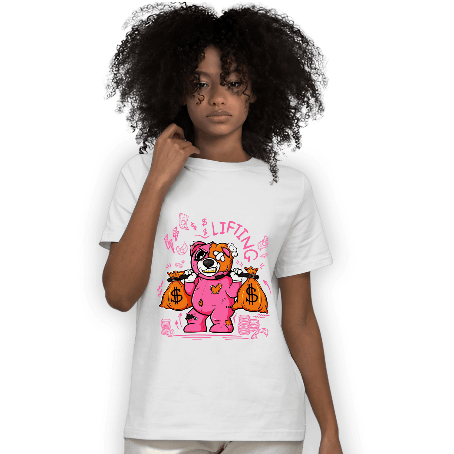 SB Dunk Blossom T Shirt Match Money Lifting BER - NastyJamz