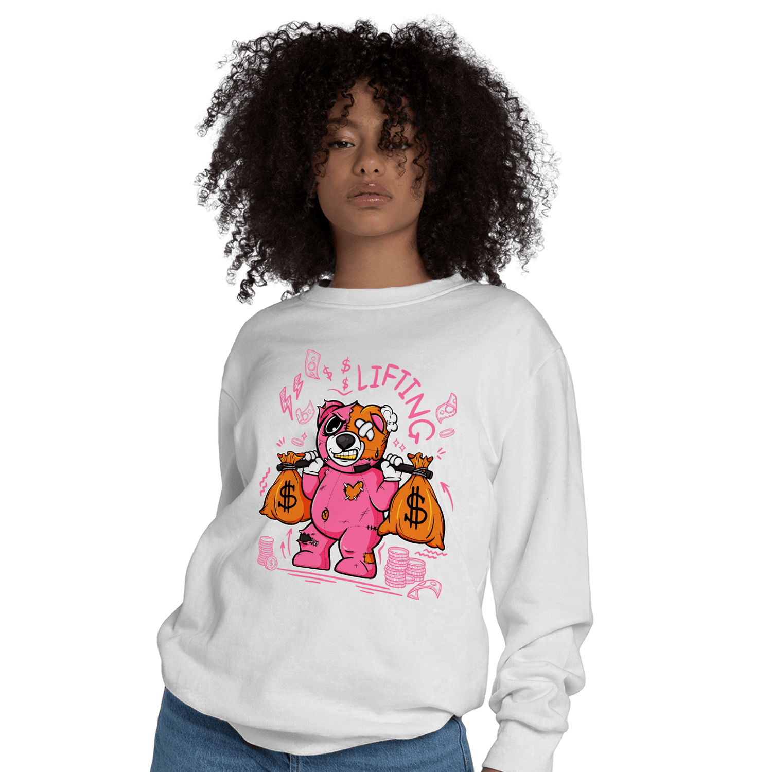 SB Dunk Blossom Sweatshirt Match Money Lifting BER - NastyJamz