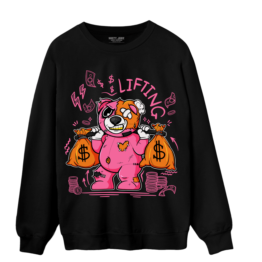 SB Dunk Blossom Sweatshirt Match Money Lifting BER - NastyJamz