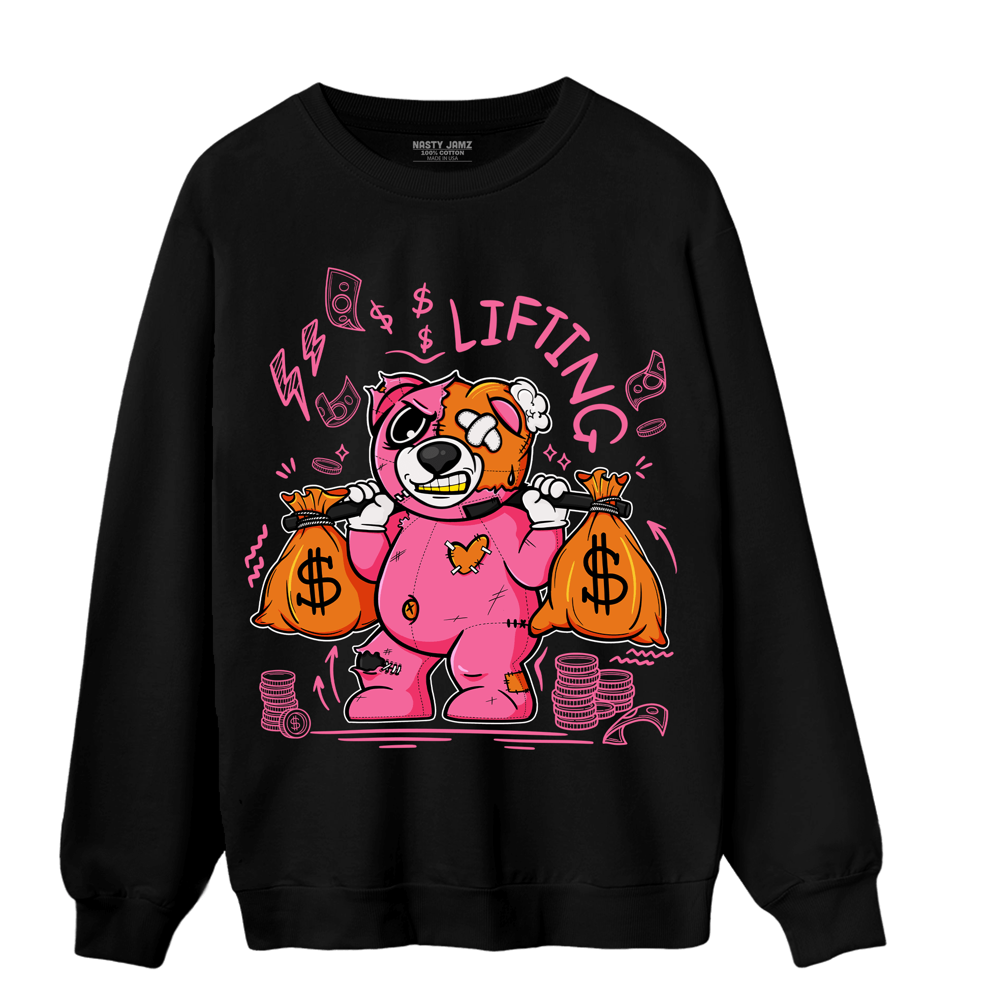SB Dunk Blossom Sweatshirt Match Money Lifting BER - NastyJamz