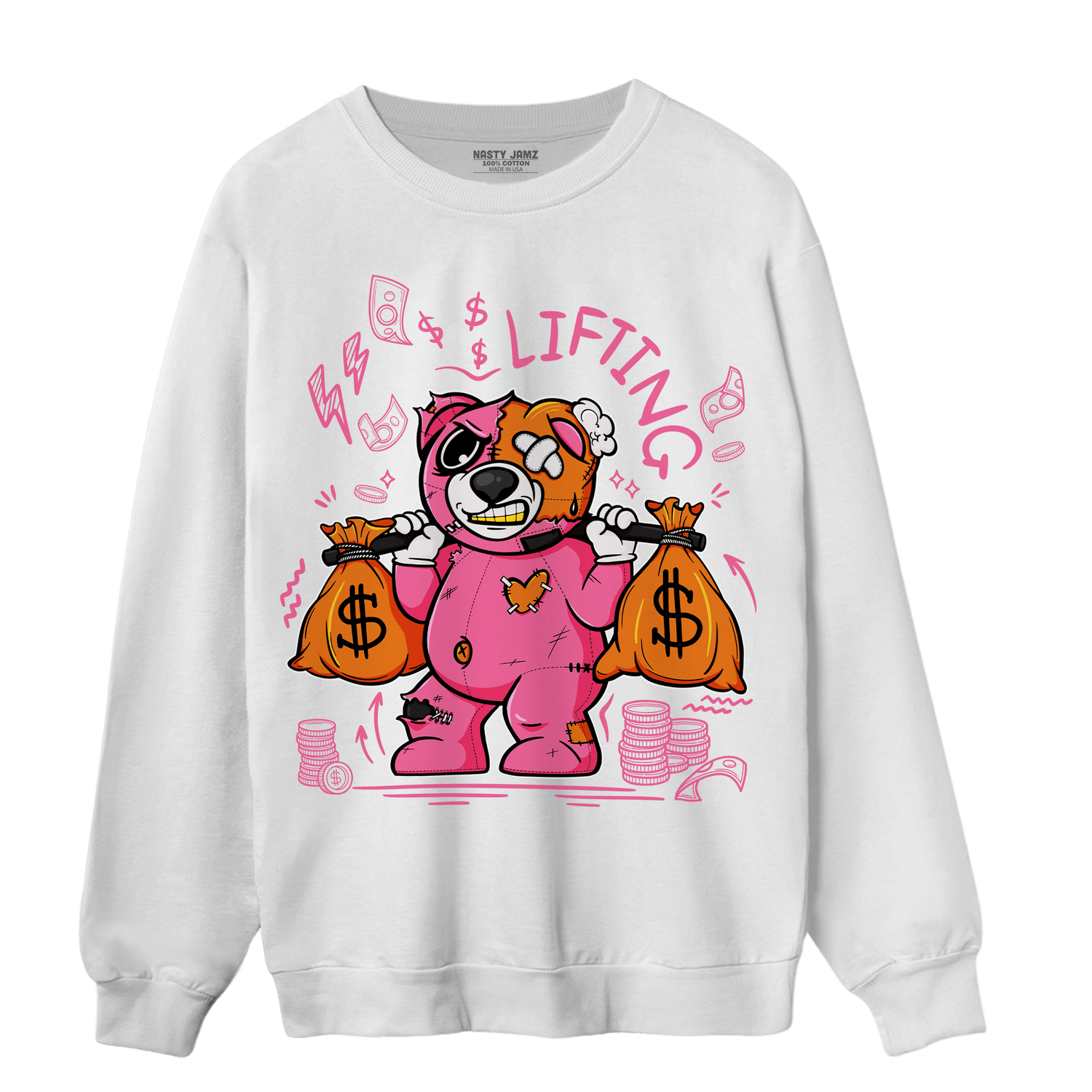 SB Dunk Blossom Sweatshirt Match Money Lifting BER - NastyJamz