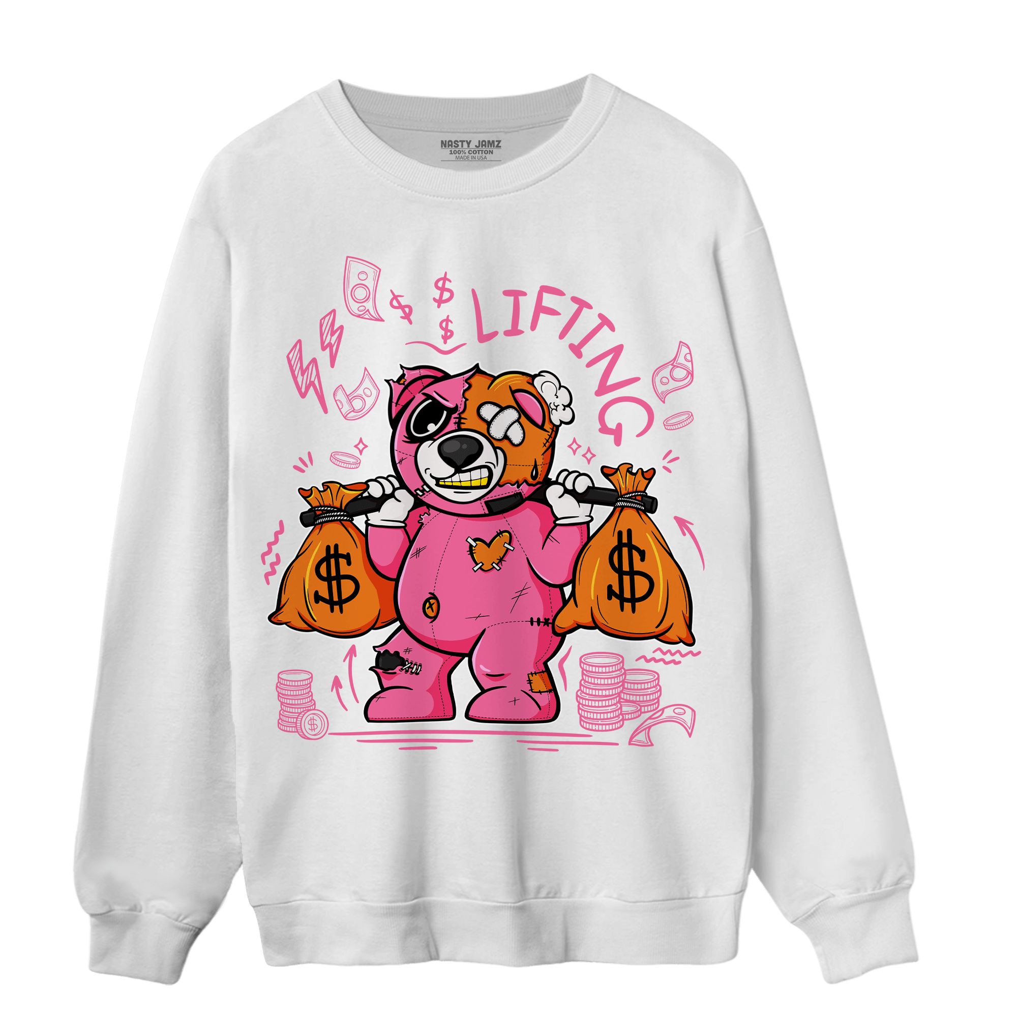 SB Dunk Blossom Sweatshirt Match Money Lifting BER - NastyJamz