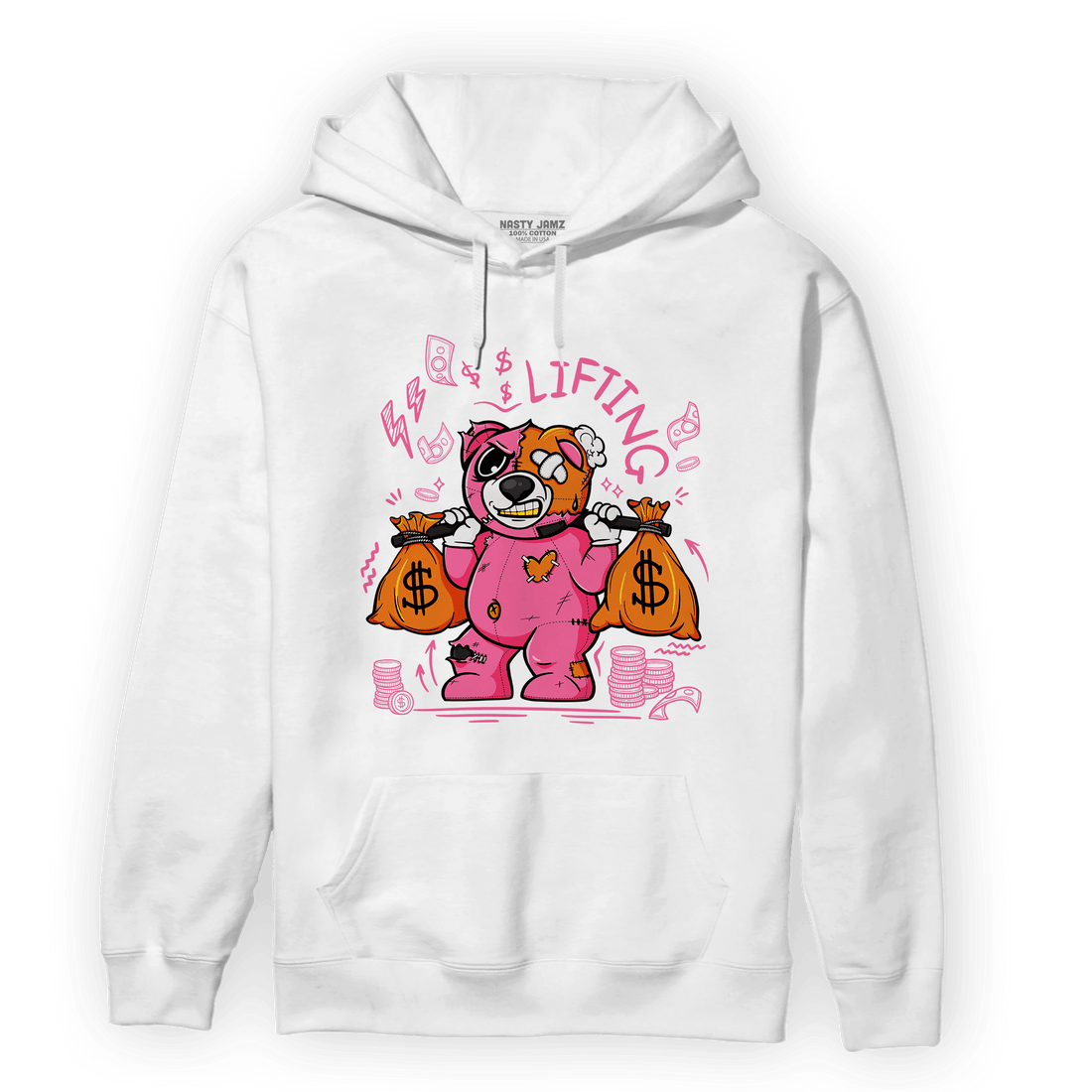 SB Dunk Blossom Hoodie Match Money Lifting BER - NastyJamz