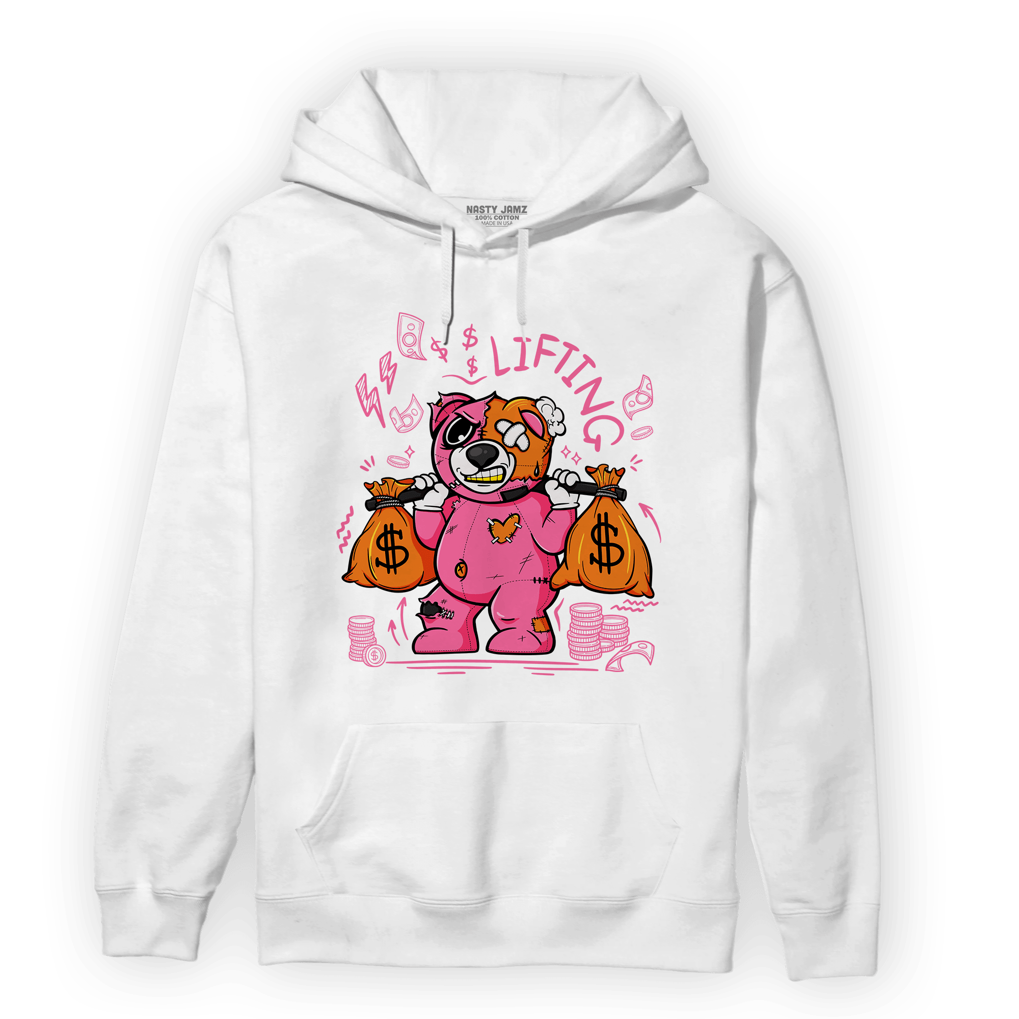 SB Dunk Blossom Hoodie Match Money Lifting BER - NastyJamz