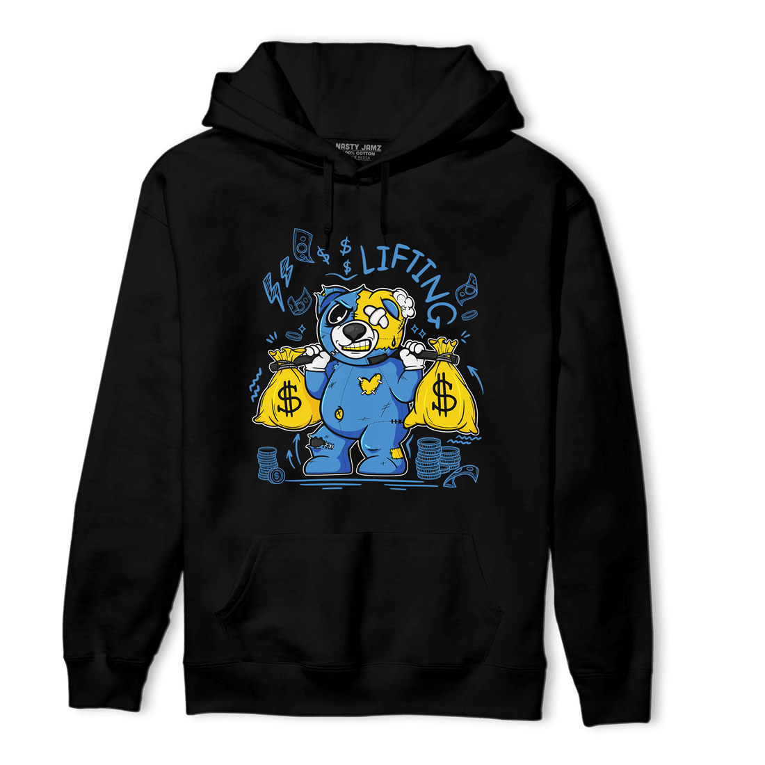 SB Dunk Bubbles Hoodie Match Money Lifting BER - NastyJamz