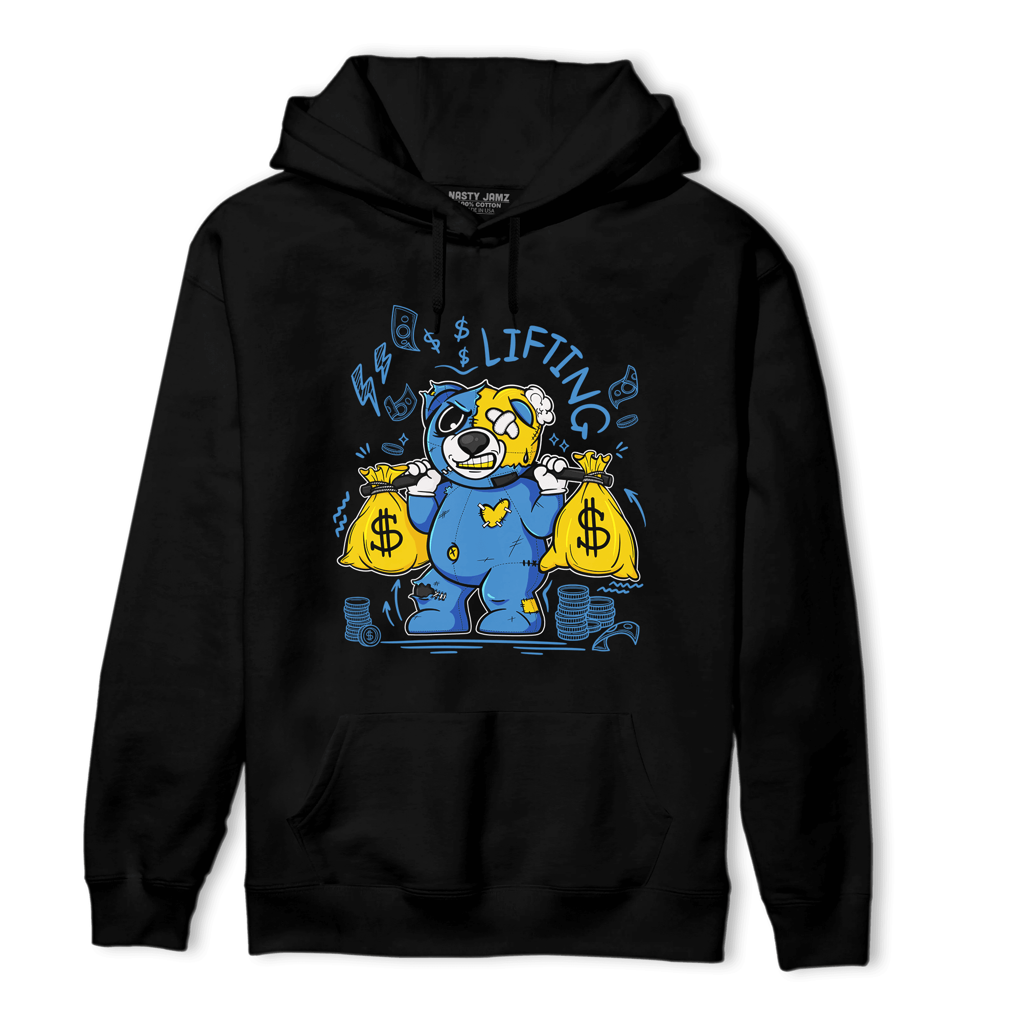 SB Dunk Bubbles Hoodie Match Money Lifting BER - NastyJamz