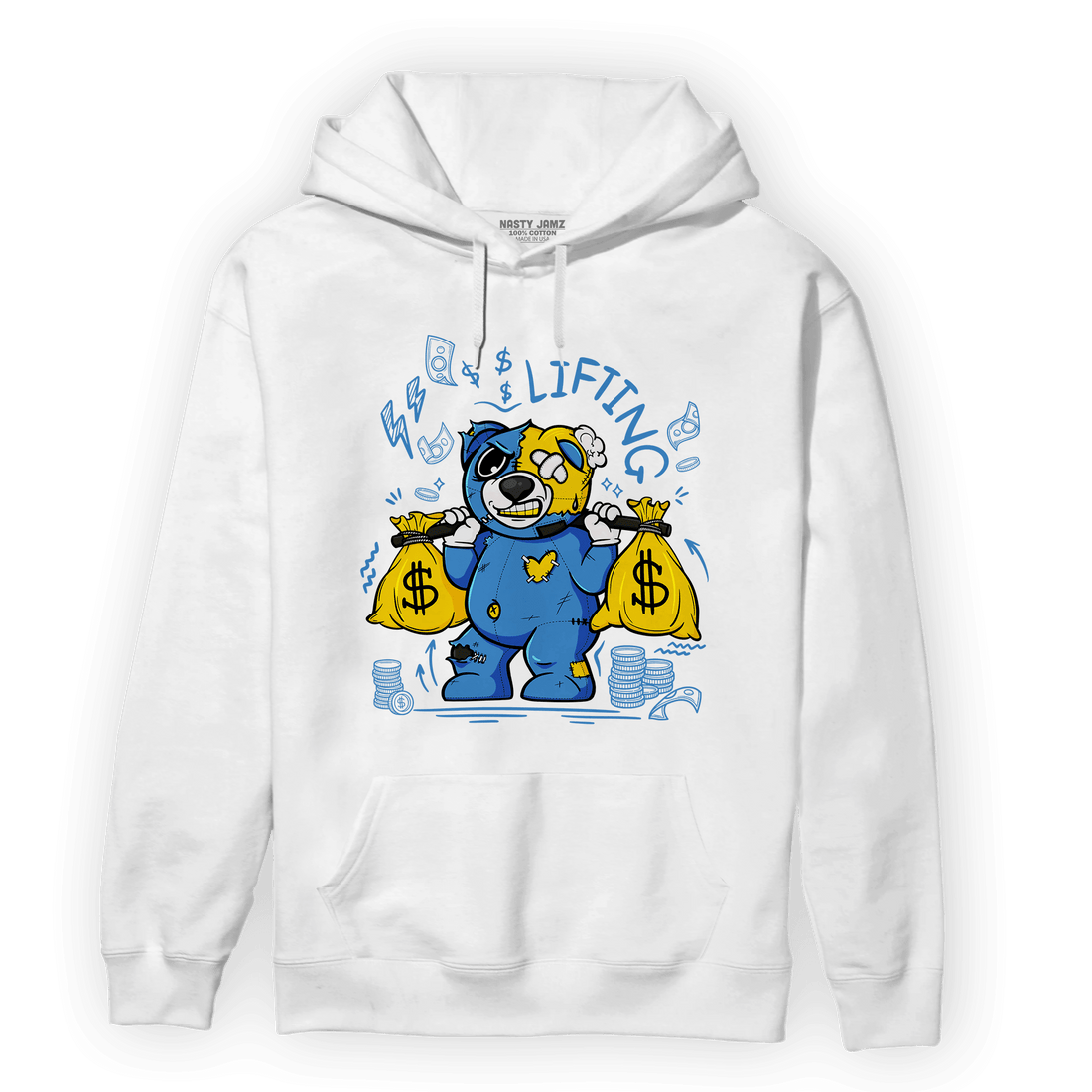 SB Dunk Bubbles Hoodie Match Money Lifting BER - NastyJamz